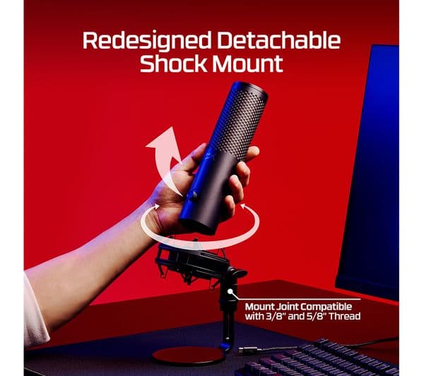 HYPERX QuadCast 2 S USB Microphone Black - Image 9