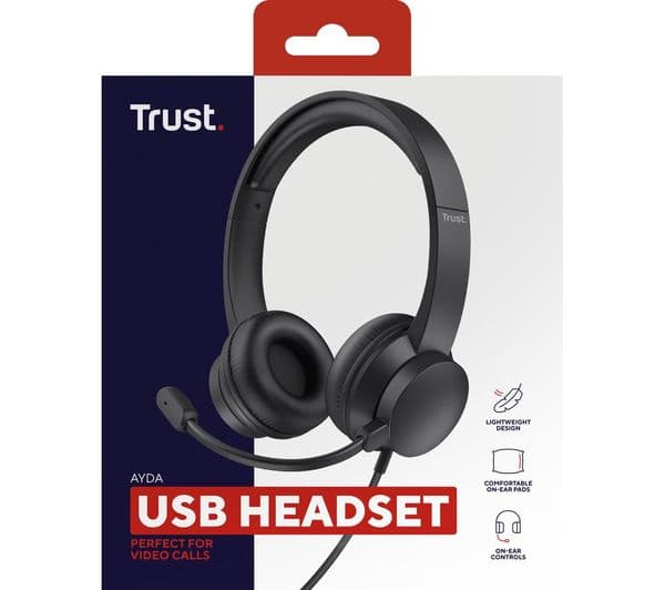 TRUST Ayda Headset - Black - Image 3
