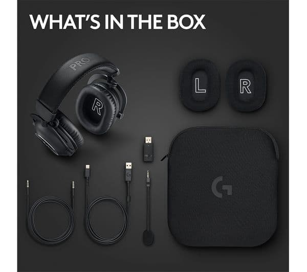 Logitech PRO X 2 Wireless Headphones Black - Image 9
