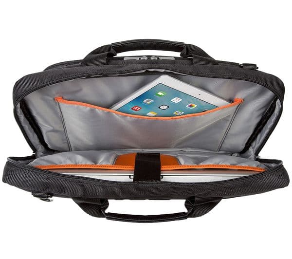 TARGUS CitySmart Slimline 15.6" Laptop Carrying Case - Black & Grey - Image 4