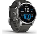 Garmin fenix 7S Smartwatch 42mm Silver & Graphite thumbnail 1