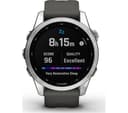 Garmin fenix 7S Smartwatch 42mm Silver & Graphite thumbnail 2