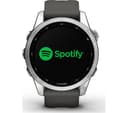 Garmin fenix 7S Smartwatch 42mm Silver & Graphite thumbnail 8