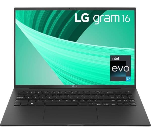 LG gram 16 16Z90R-K.AD7AA1 16" Laptop - Intel® Core™ i7, 2 TB SSD, Black