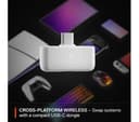 STEELSERIES Arctis Nova 5 Wireless PC Gaming Headset - White thumbnail 7