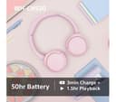 Sony WH-CH520P Headphones Pink thumbnail 7