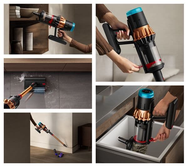 DYSON V16 Piston Animal Submarine DS60 Cordless Vacuum Cleaner - Black Copper - Image 3