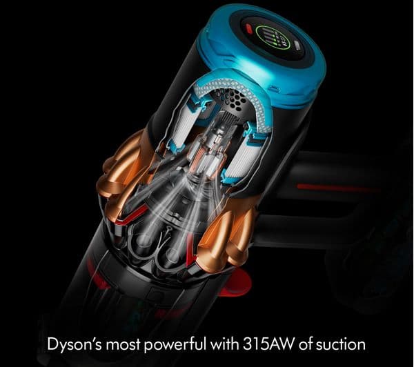 DYSON V16 Piston Animal Submarine DS60 Cordless Vacuum Cleaner - Black Copper - Image 5