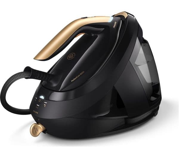 Philips PerfectCare 8000 Series PSG8130/80 Steam Generator Iron Black & Gold