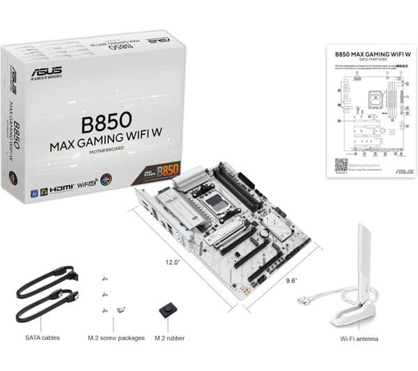 ASUS Max Gaming WiFi B850 AM5 Motherboard - Image 2