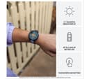 Garmin Forerunner 165 GPS Running Smartwatch 43mm Mist Grey / Whitestone thumbnail 3