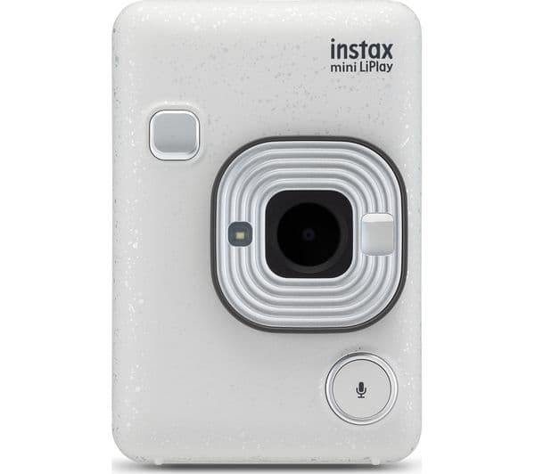 INSTAX LiPlay Digital Instant Camera - White - Image 1