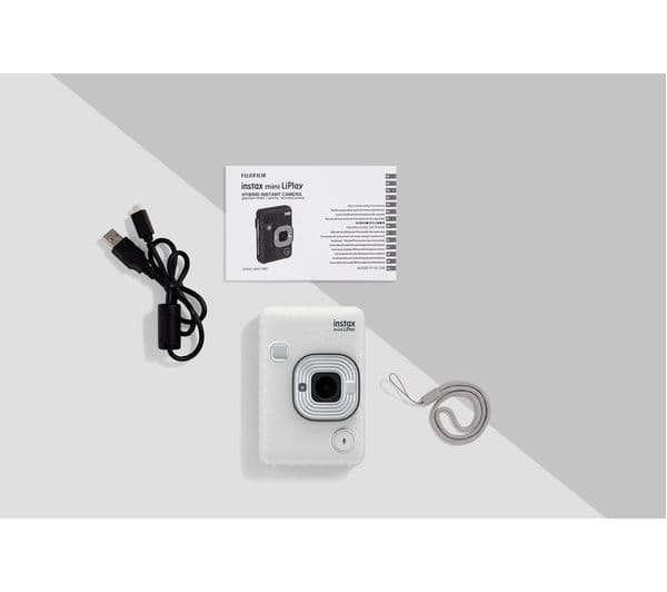 INSTAX LiPlay Digital Instant Camera - White - Image 4