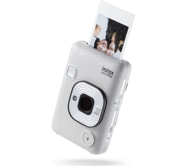 INSTAX LiPlay Digital Instant Camera - White - Image 2