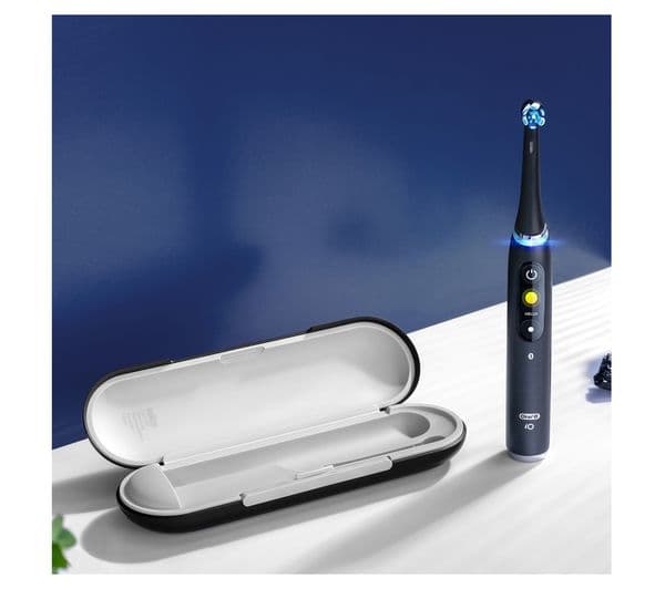 ORAL-B iO 9 Electric Toothbrush & Travel Charging Case - Black Onyx - Image 4