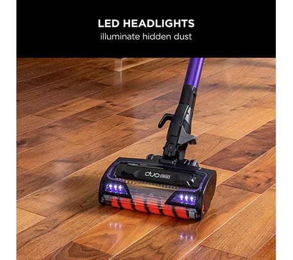 Shark HZ500UK Anti Hair Wrap Bagless Vacuum Cleaner Charcoal Grey & Purple - Image 7