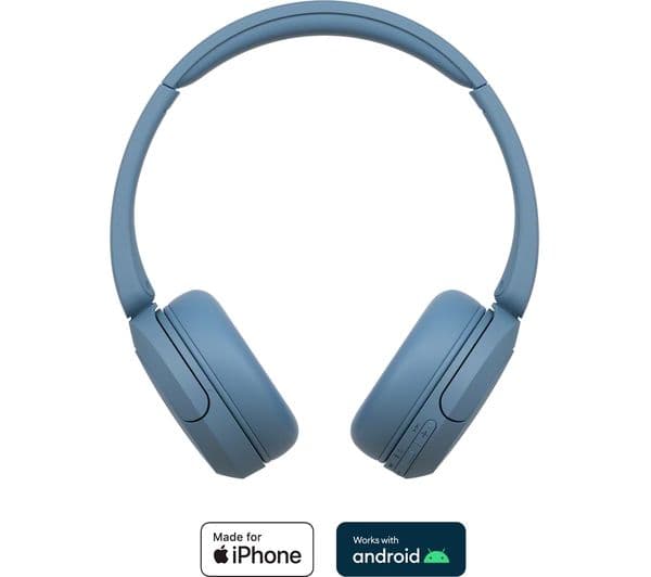 Sony WH-CH520 Headphones Blue - Image 2