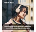 Sony WH-CH520 Headphones Blue thumbnail 6