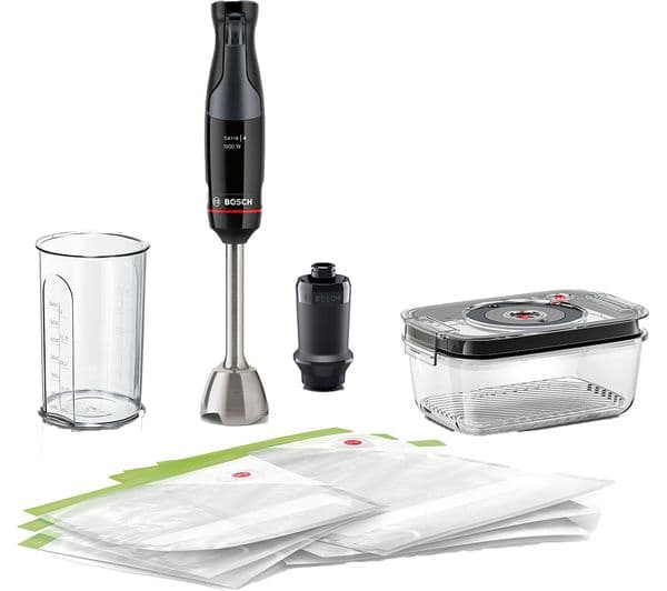 BOSCH Series 4 ErgoMaster MSM4B6V2GB Hand Blender - Black Anthracite