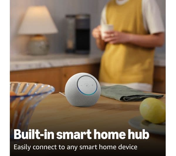 Amazon Echo Dot Max Smart Speaker Glacier White - Image 5