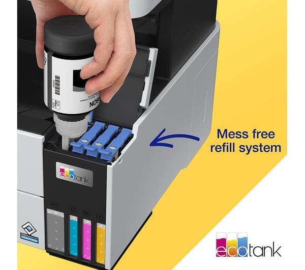 Epson EcoTank ET-5150 All-in-One Wireless Inkjet Printer White - Image 10