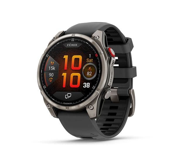 Garmin Fenix 8 Pro AMOLED Smartwatch 47mm Black - Image 1
