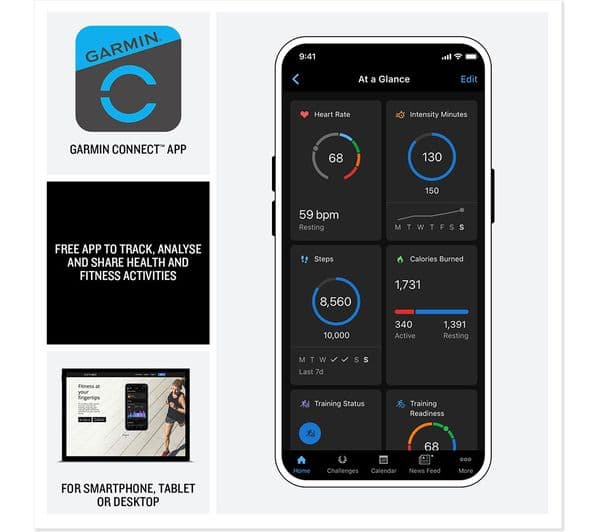 Garmin Fenix 8 Pro AMOLED Smartwatch 47mm Black - Image 4