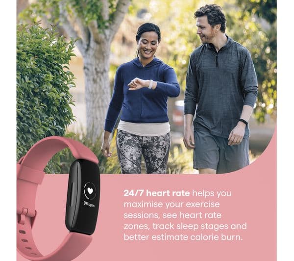 FITBIT Inspire 2 - Desert Rose - Image 2