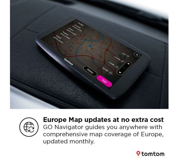 TOMTOM GO Navigator 2nd Generation 6" Sat Nav - Europe Maps - Image 8