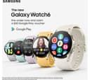 SAMSUNG Galaxy Watch6 BT with Bixby - Silver, 44 mm thumbnail 2