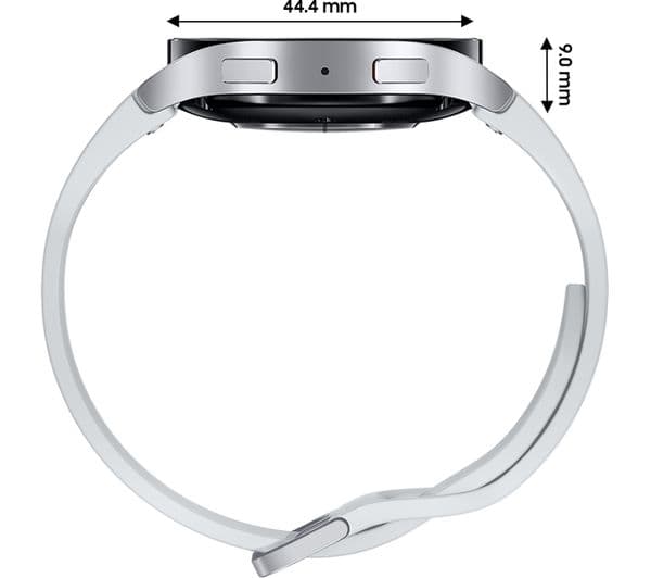 SAMSUNG Galaxy Watch6 BT with Bixby - Silver, 44 mm - Image 3