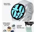 SAMSUNG Galaxy Watch6 BT with Bixby - Silver, 44 mm thumbnail 5