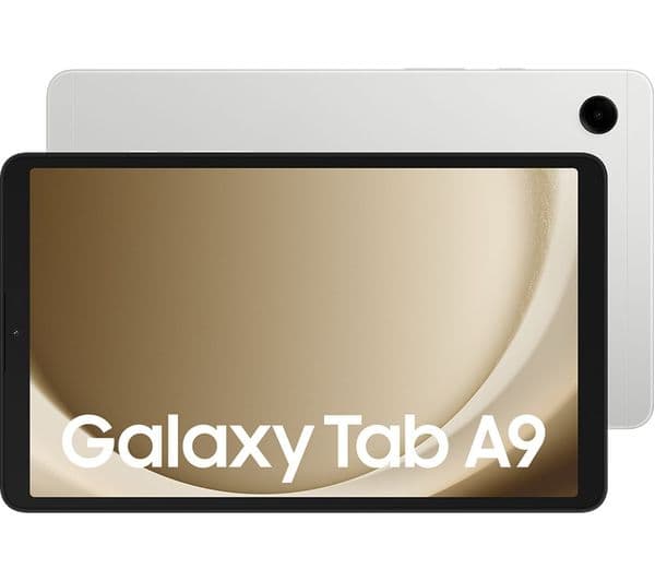 SAMSUNG Galaxy Tab A9 8.7" Tablet - 64 GB, Silver - Image 1