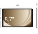 SAMSUNG Galaxy Tab A9 8.7" Tablet - 64 GB, Silver thumbnail 3