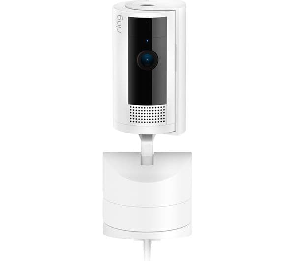 Ring Pan-Tilt Indoor Security Camera White