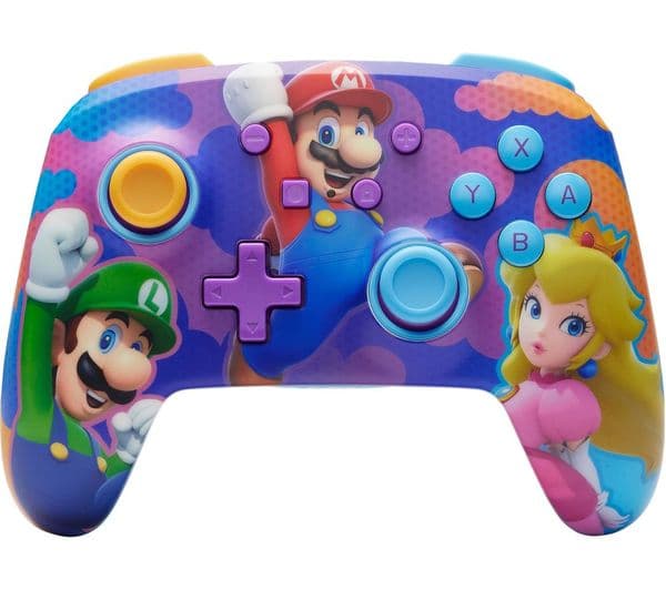POWERA Enhanced Wireless Controller for Nintendo Switch - Colour Splash Heroes