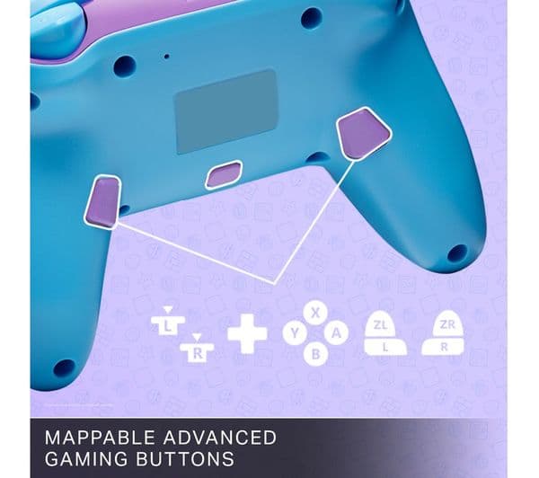 POWERA Enhanced Wireless Controller for Nintendo Switch - Colour Splash Heroes - Image 3