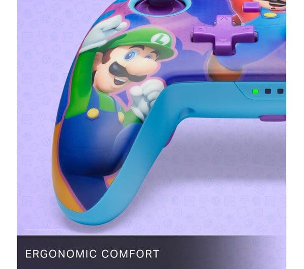 POWERA Enhanced Wireless Controller for Nintendo Switch - Colour Splash Heroes - Image 6