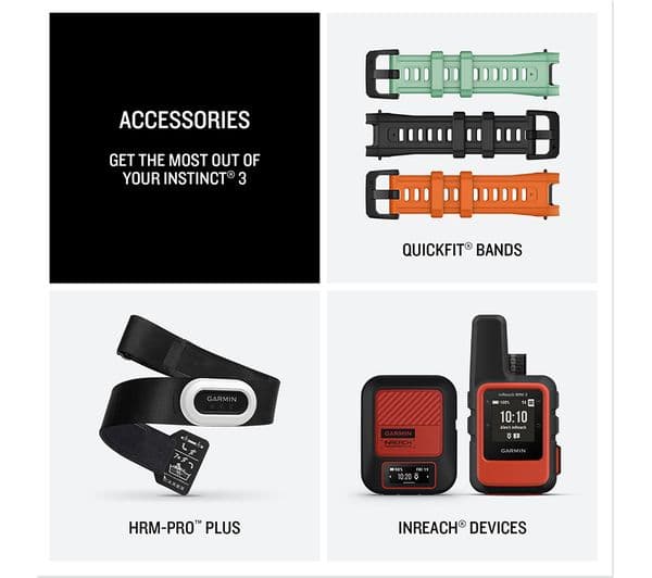 Garmin Instinct 3 AMOLED Smartwatch 45mm Neo Tropic - Image 6