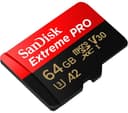 SANDISK Extreme Pro Class 10 microSDXC Memory Card - 64 GB thumbnail 1