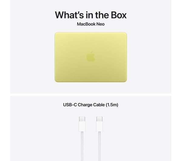 Apple MacBook Neo 13" A18 Pro 8GB 512GB Citrus - Image 10
