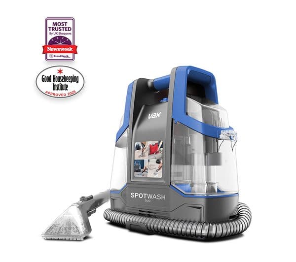 VAX SpotWash Duo CDCW-CSXA Carpet Cleaner - Blue & Grey - Image 2