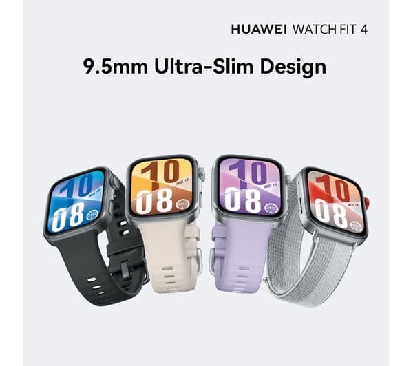 HUAWEI Watch Fit 4 Smartwatch Silver - Image 3