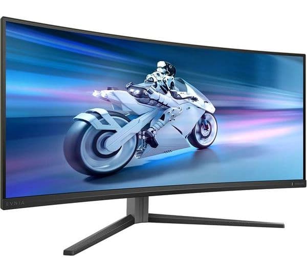 PHILIPS Evnia 34M2C6500/00 Wide Quad HD 34" Curved QD-OLED Gaming Monitor - Dark Slate - Image 5