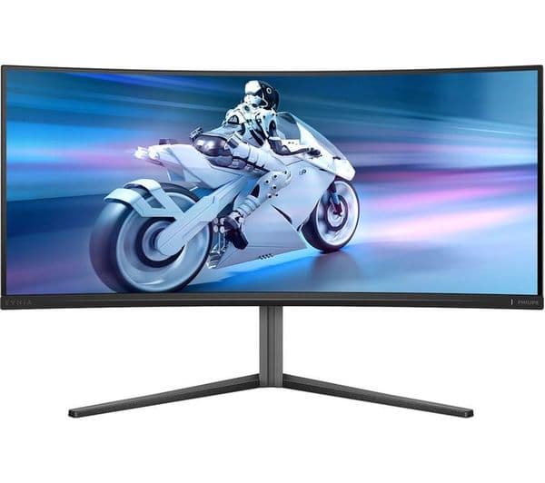 PHILIPS Evnia 34M2C6500/00 Wide Quad HD 34" Curved QD-OLED Gaming Monitor - Dark Slate - Image 7