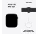 Apple Watch Series 11 Smartwatch 46mm Space Grey Aluminium Black Sport Band M/L thumbnail 7
