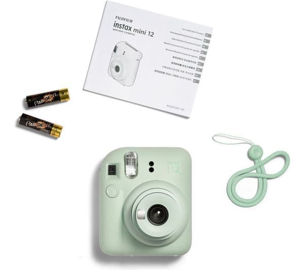 Instax mini 12 Instant Camera Mint Green - Image 5