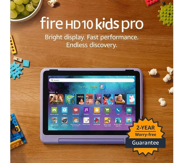 Amazon Fire HD 10 Kids Pro 32GB Tablet Purple - Image 2