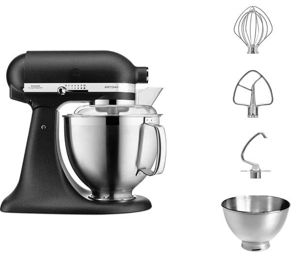 KITCHENAID Artisan 5KSM185PSBBK Stand Mixer - Black - Image 5