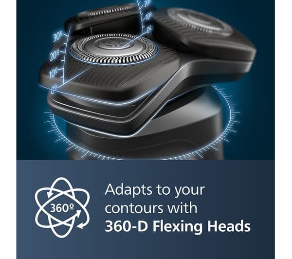 PHILIPS Series 5000 S5885/25 Wet & Dry Rotary Shaver - Carbon Grey - Image 10